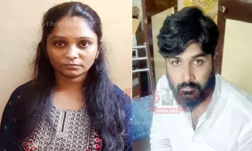 2 டன் தக்காளியுடன் சரக்கு வாகனத்தை கடத்திய தமிழக தம்பதி கைது