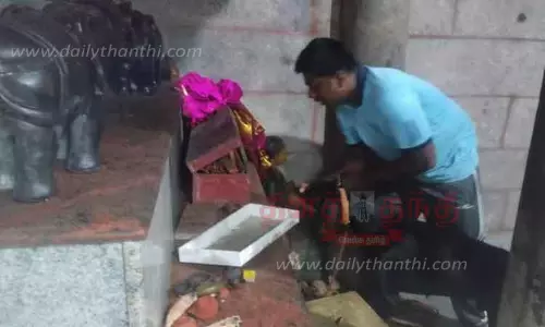 3 தனிப்படைகள் அமைக்கப்பட்டு தீவிர விசாரணை 3 தனிப்படைகள் அமைக்கப்பட்டு தீவிர விசாரணை