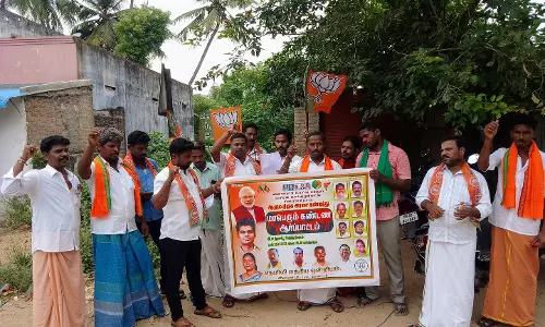 விலைவாசி உயர்வை கண்டித்து பா.ஜ.க.வினர் ஆர்ப்பாட்டம்