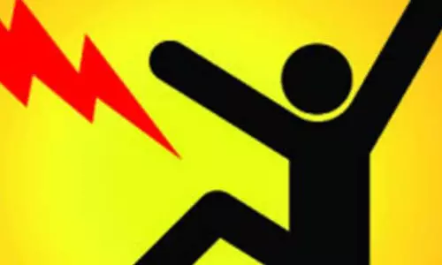 மின்சாரம் பாய்ந்து வியாபாரி பலி மின்சாரம் பாய்ந்து வியாபாரி பலி