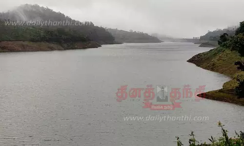 சோலையாறு அணை நீர்மட்டம் 100 அடியாக உயர்ந்தது