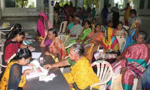 கலைஞர் மகளிர் உரிமைத் தொகை விண்ணப்ப பதிவு முகாம் தொடங்கியது