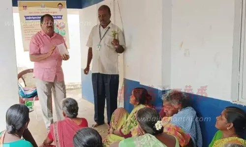 மாடி தோட்டம் அமைக்க பெண்களுக்கு பயிற்சி