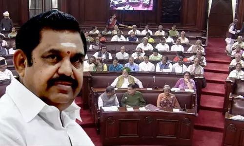 தமிழ்நாட்டின் சட்டம்-ஒழுங்கு குறித்து விவாதிக்கக் கோரி மாநிலங்களவையில் அதிமுக நோட்டீஸ்