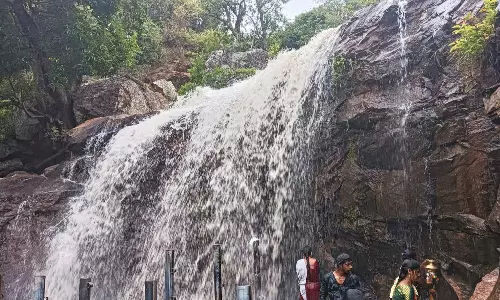 பஞ்சலிங்க அருவிக்கு நீர்வரத்து அதிகரிப்பு