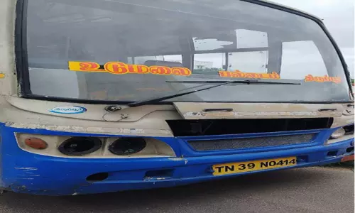 ஒரேநாளில் 5 அரசு பஸ்கள் ஜப்தி