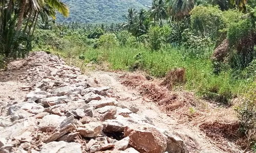 நல்லாற்றை ஆக்கிரமித்து பாதை அமைக்க முயற்சி