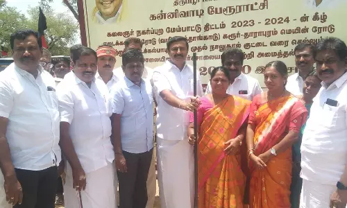 ரூ.3 கோடியில் தார்ச்சாலை அமைக்கும் பணி