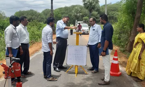 திட்டப்பணிகளை கண்காணிப்பு பொறியாளர் ஆய்வு