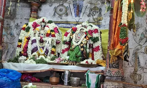 சத்தியமூர்த்தி பெருமாள் கோவிலில் திருக்கல்யாணம் சத்தியமூர்த்தி பெருமாள் கோவிலில் திருக்கல்யாணம்