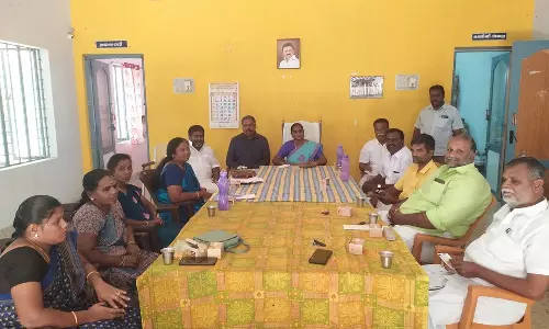 அய்யம்பாளையம் பேரூராட்சி கூட்டம்