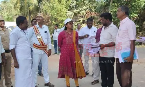 வளர்ச்சி பணிகளை கலெக்டர் ஆய்வு