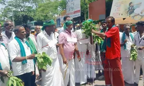 இறப்பு சான்றிதழை ரத்து செய்யக்கோரி மண்எண்ணெய் கேனுடன் வந்த சிறுவனால் பரபரப்பு