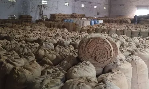 விருத்தாசலம் ஒழுங்குமுறை விற்பனைக்கூடத்திற்கு 10 ஆயிரம் நெல் மூட்டைகள் வரத்து விருத்தாசலம் ஒழுங்குமுறை விற்பனைக்கூடத்திற்கு 10 ஆயிரம் நெல் மூட்டைகள் வரத்து