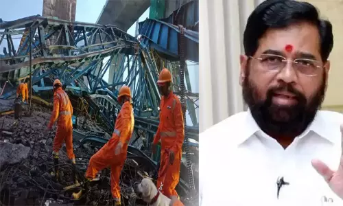 மராட்டியம் கிரேன் விபத்தில் உயிரிழந்தவர்களுக்கு தலா ரூ.5 லட்சம் நிதி: முதல்-மந்திரி ஏக்நாத் ஷிண்டே அறிவிப்பு