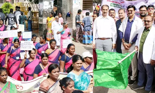 தாய்ப்பால் குறித்த விழிப்புணர்வு ஊர்வலம்
