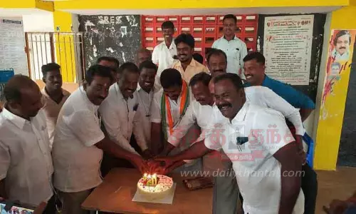 பாவூர்சத்திரம் ரெயில் நிலைய ஆண்டு விழா