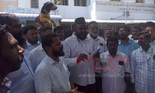 எஸ்.டி.பி.ஐ. கட்சி ஆர்ப்பாட்டம்