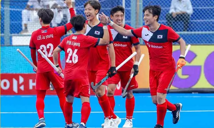 ஆசிய ஆக்கி போட்டி: ஜப்பான் அணியை வீழ்த்தி தென்கொரியா வெற்றி