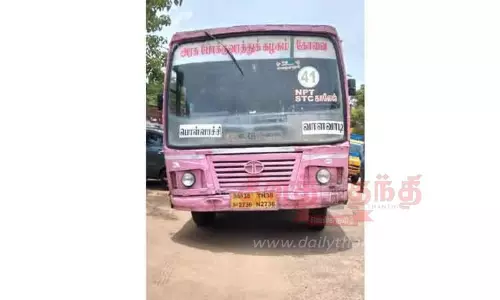 அரசு பஸ்சின் தகுதி சான்று ரத்து