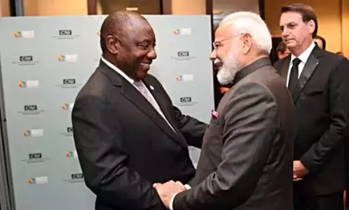 பிரிக்ஸ் மாநாடு: தென் ஆப்பிரிக்கா செல்கிறார் பிரதமர் மோடி பிரிக்ஸ் மாநாடு: தென் ஆப்பிரிக்கா செல்கிறார் பிரதமர் மோடி