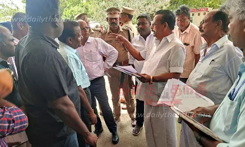 திருச்சி ரெயில்வே கோட்ட மேலாளர் ஆய்வு