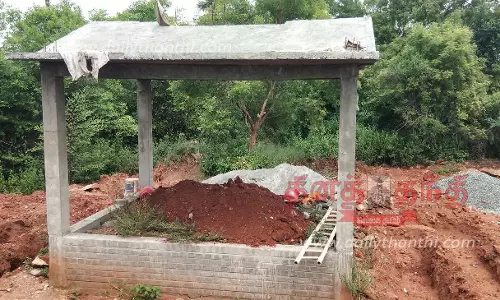 குறிச்சி ஊராட்சியில் எரிமேடை பணியை விரைந்து முடிக்கவேண்டும்; பொதுமக்கள் கோரிக்கை