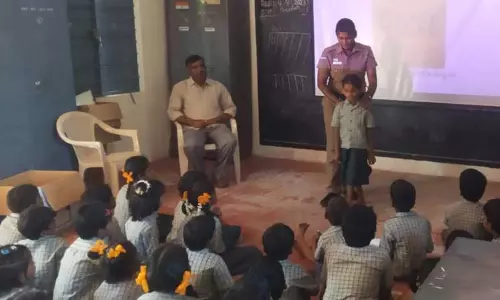 போக்சோ சட்டம் குறித்து போலீசார் விழிப்புணர்வு