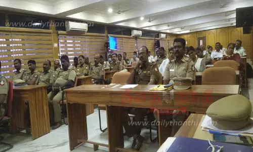 போலீசாருக்கு மன அழுத்தத்தை குறைப்பது எப்படி?