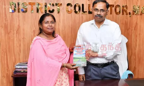 மாவட்ட வருவாய் அலுவலர் பொறுப்பேற்பு