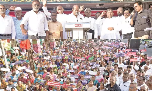 அனைத்து கத்தோலிக்க கிறிஸ்தவர்கள் சார்பில் ஆர்ப்பாட்டம்