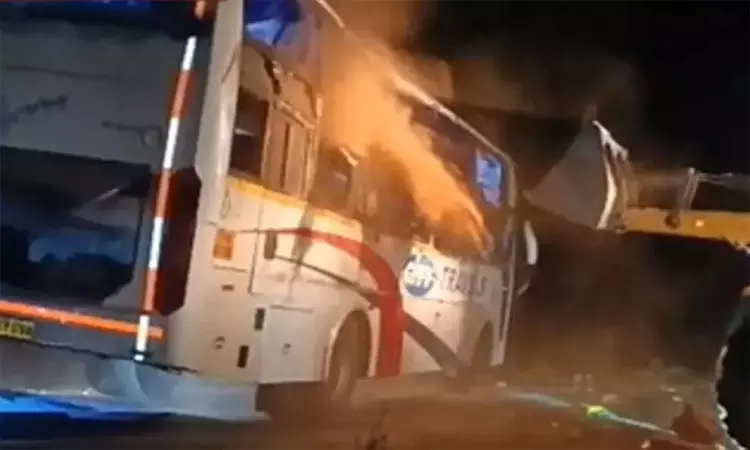 கள்ளக்குறிச்சி–ஆம்னி பஸ் கவிழ்ந்து விபத்து – 2 பேர் பலி