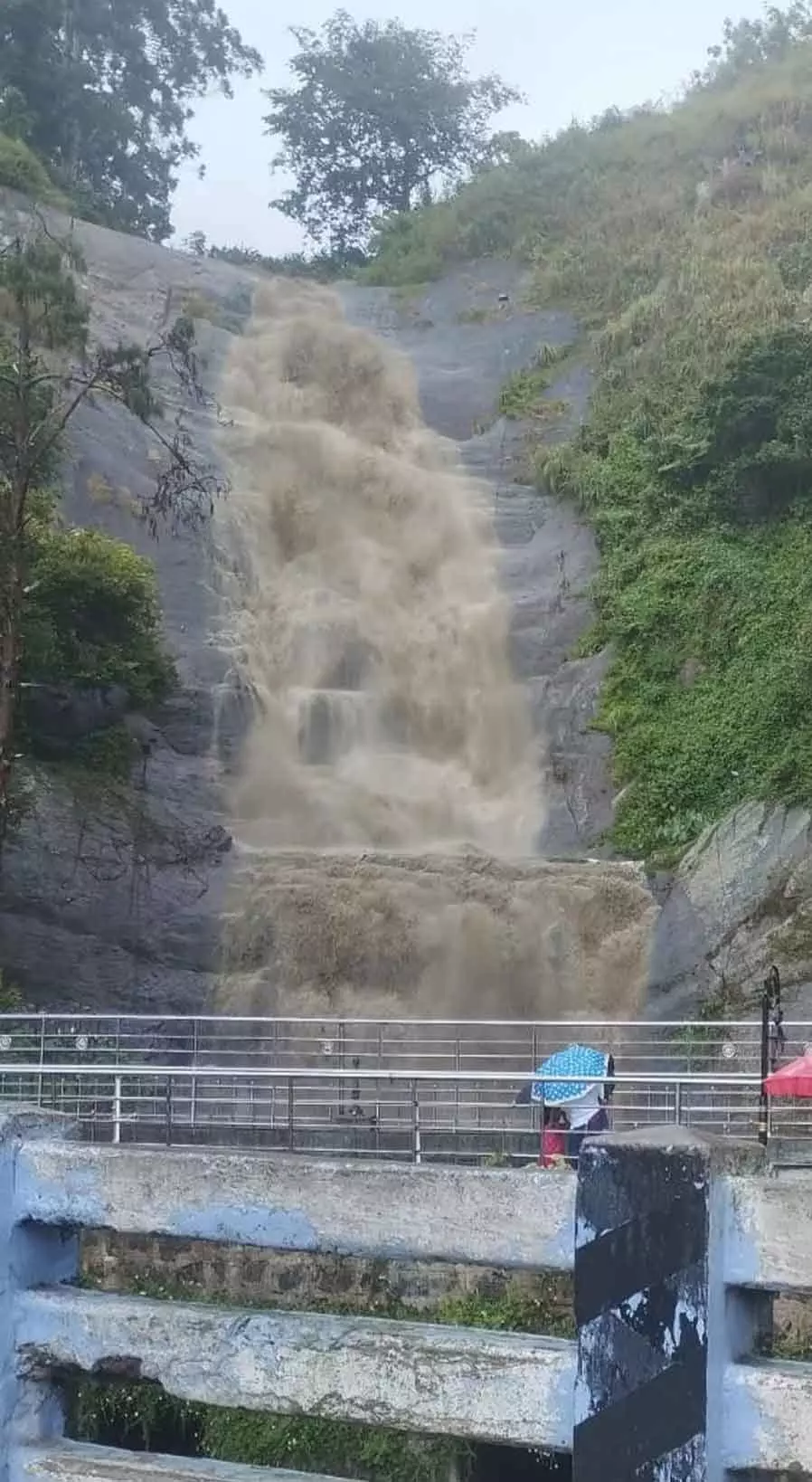 கொடைக்கானலில் கொட்டித்தீர்த்த கனமழை