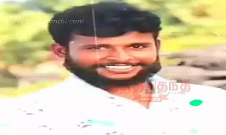 டிராக்டர் சக்கரத்தில் சிக்கி வாலிபர் பலி