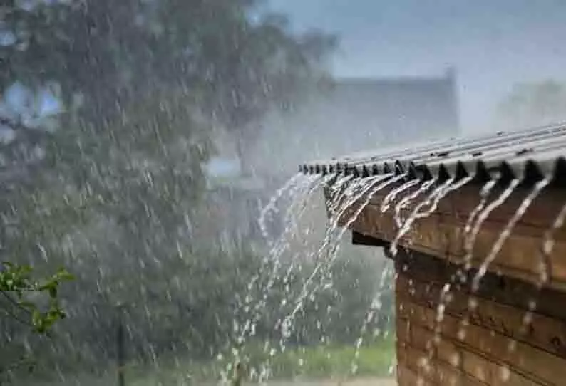 காரைக்குடியில் கனமழை காரைக்குடியில் கனமழை