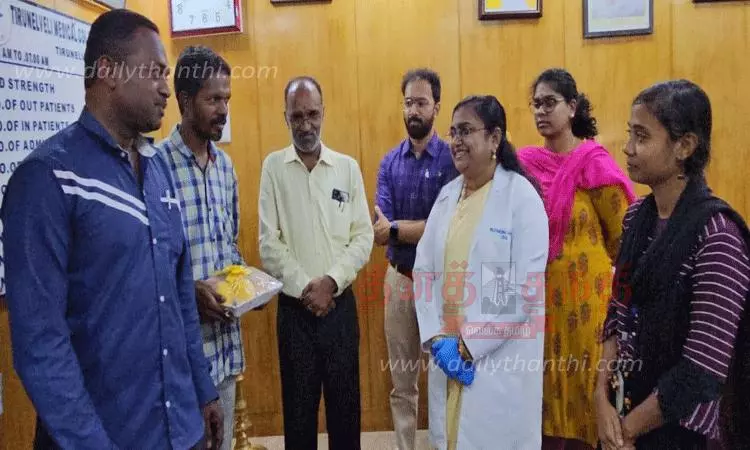 மனநலம் பாதித்த நபர் சிகிச்சைக்கு பிறகு குடும்பத்தினரிடம் ஒப்படைப்பு