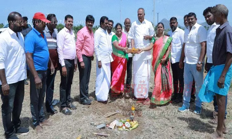 தாமிரபரணி கூட்டுக்குடிநீர் திட்ட 4-ம் கட்ட பணி தொடக்கம்