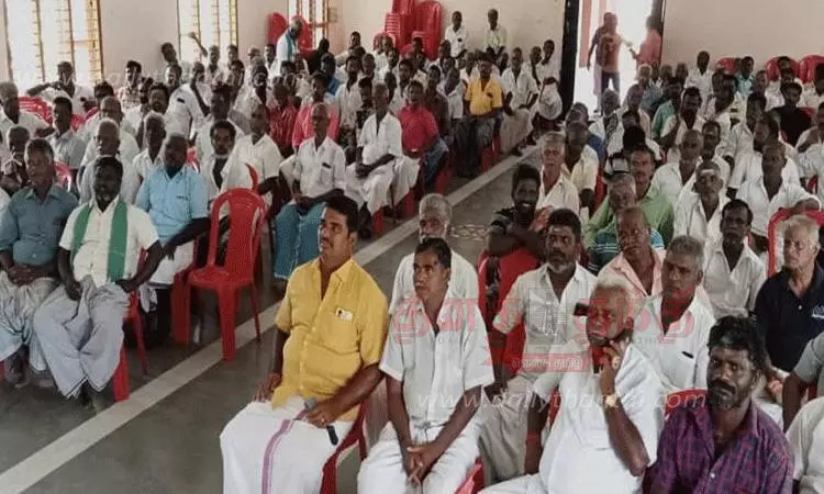 கன்னடியன் கால்வாய் பாசன விவசாயிகள் சங்க கூட்டம்