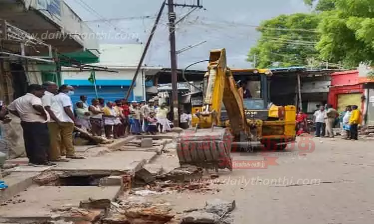 ஆக்கிரமிப்புகள் அகற்றம்