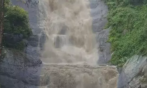 கொடைக்கானலில் கொட்டித்தீர்த்த கனமழை கொடைக்கானலில் கொட்டித்தீர்த்த கனமழை