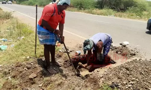 குடிநீர் குழாயில் உடைப்பு