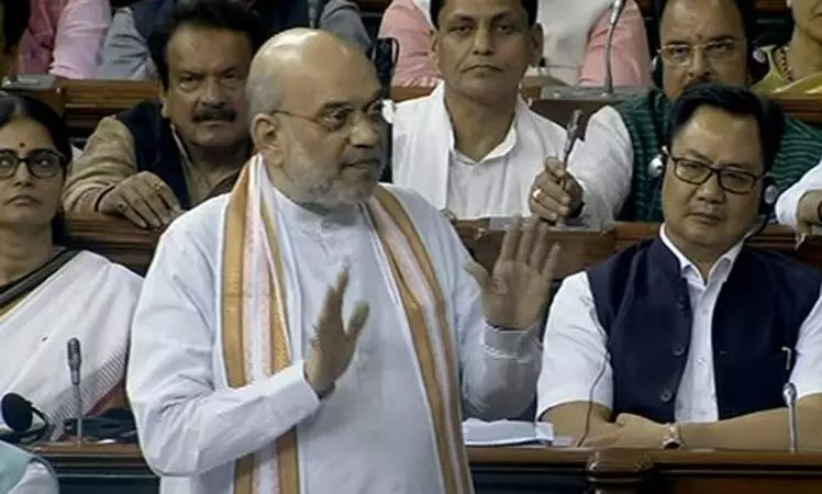 17 மணி நேரம் உழைக்கிறார் பிரதமர் மோடி - மக்களவையில் அமித்ஷா பேச்சு 17 மணி நேரம் உழைக்கிறார் பிரதமர் மோடி - மக்களவையில் அமித்ஷா பேச்சு