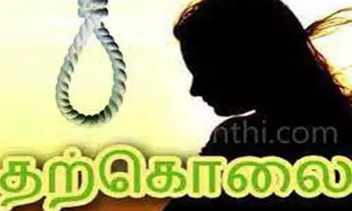 கயத்தாறில்இளம்பெண் தூக்குபோட்டு தற்கொலை