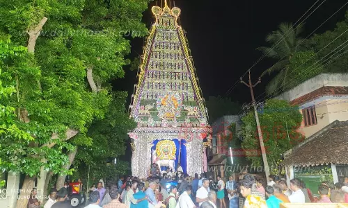 மகா மாரியம்மன் கோவில் சப்பர திருவிழா