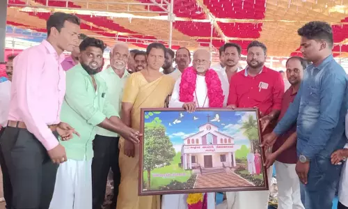 புதிய ஆலய இறை ஒப்படைப்பு நிகழ்ச்சி