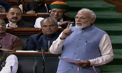 பிரதமர் மோடி இன்று மாலை 4 மணிக்கு பதிலுரை பிரதமர் மோடி இன்று மாலை 4 மணிக்கு பதிலுரை