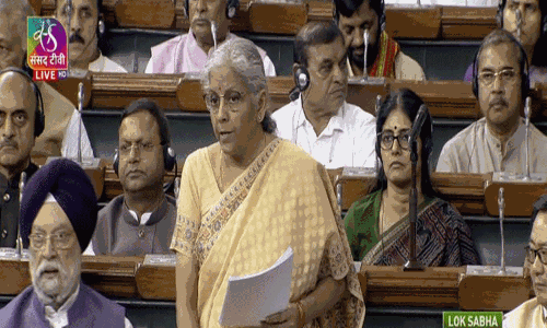 இந்திய பொருளாதாரம் வலுவாக உள்ளது: மக்களவையில் நிர்மலா சீதாராமன் பேச்சு இந்திய பொருளாதாரம் வலுவாக உள்ளது: மக்களவையில் நிர்மலா சீதாராமன் பேச்சு