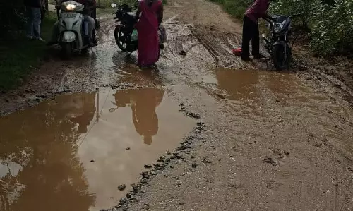 தரங்கம்பாடி-தருமபுரம் இணைப்பு சாலையை சீரமைக்க வேண்டும்