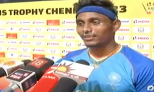 ரசிகர்களின் ஆரவாரம் சிறப்பாக விளையாட ஊக்கமளிக்கிறது - தமிழக ஆக்கி  வீரர் கார்த்தி