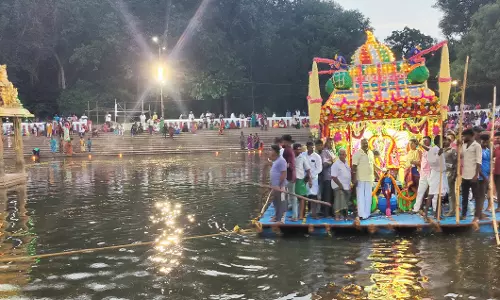 2-ம் நாள் தெப்பல் உற்சவம்